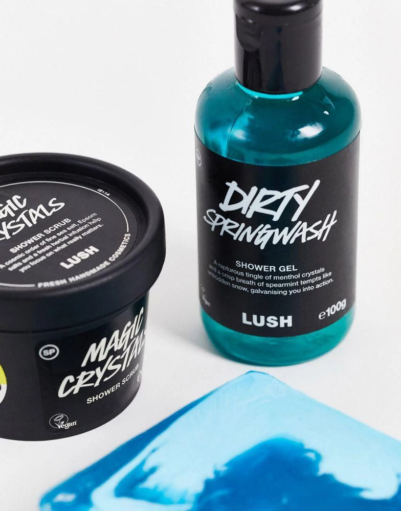 商品Lush|LUSH Scrub Up Well Shower Scrub, Shower Gel & Soap Discovery Kit,价格¥194,第2张图片详细描述