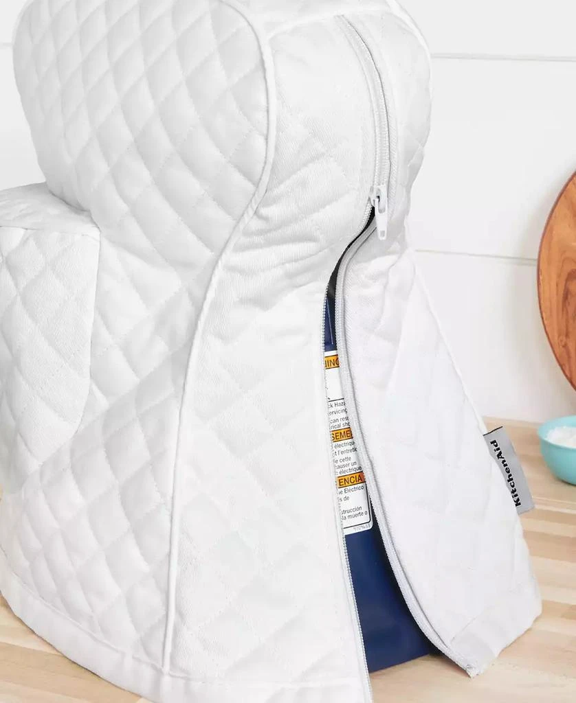 商品KitchenAid|Fitted Tilt-Head Solid Stand Mixer Cover with Storage Pocket, Quilted, 14.37" x 18" x 10",价格¥333,第3张图片详细描述