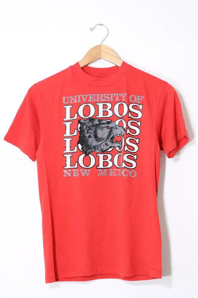 商品Urban Outfitters|Vintage University of New Mexico Lobos T-shirt Made in USA,价格¥725,第1张图片