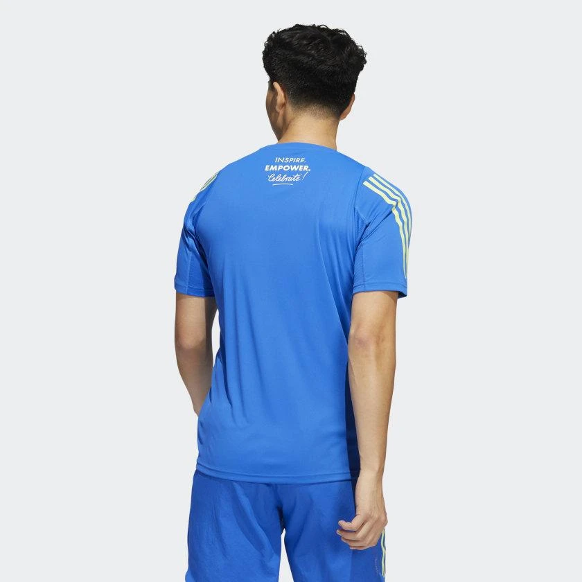 商品Adidas|Men's adidas Boston Marathon 2022 Run Icons Tee,价格¥128,第3张图片详细描述