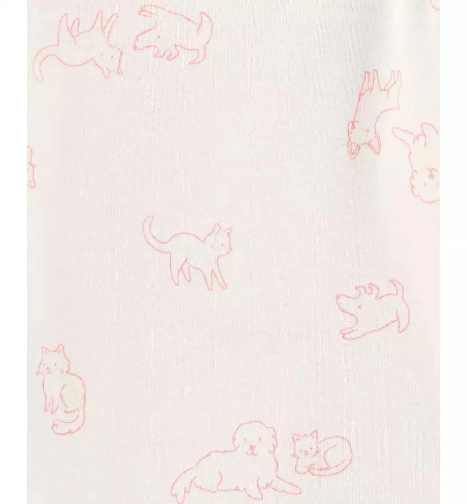商品Carter's|Baby Girls Cotton Puppy Long-Sleeve Bodysuits, 4 Pack,价格¥221,第5张图片详细描述