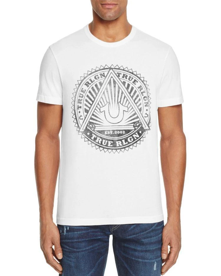 商品True Religion|Sunburst Graphic Logo Tee,价格¥248,第1张图片