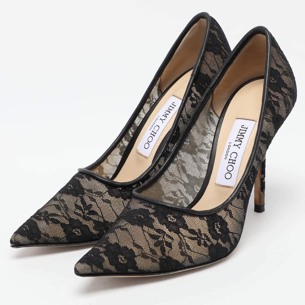 L*a様 【美品】36.5 JIMMY CHOO ブラック ハイヒール dbd3cdd9-eeb2-30d2-a752-
