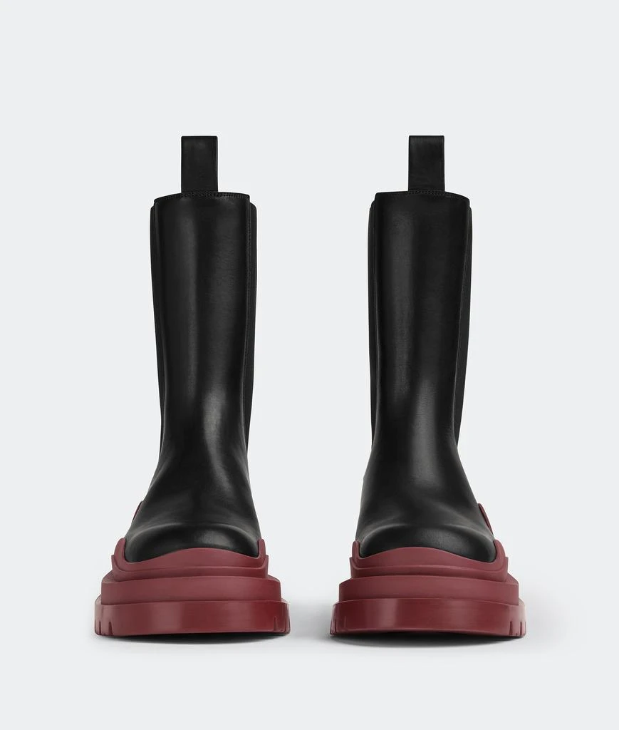 商品Bottega Veneta|女式 轮胎靴 黑红,价格¥5515,第3张图片详细描述