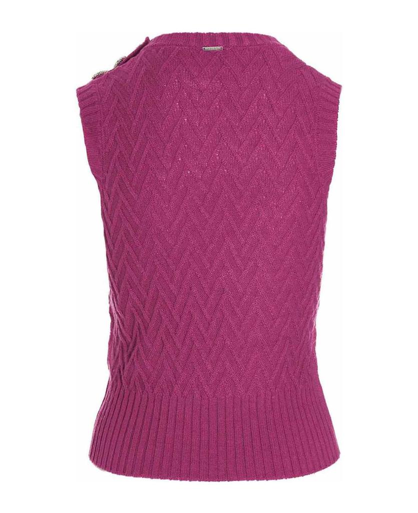 Jewel Button Vest商品第2张图片规格展示