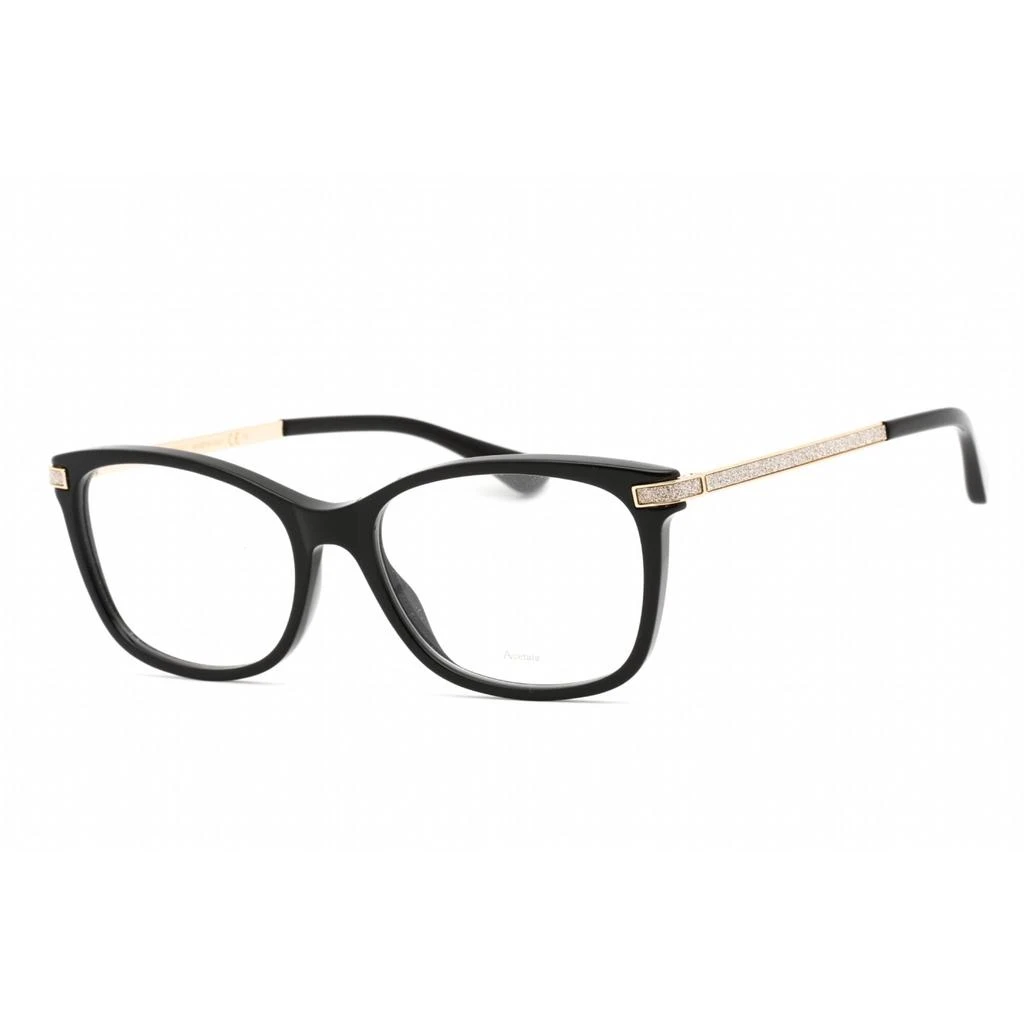 商品Jimmy Choo|Jimmy Choo Women's Eyeglasses - Full Rim Rectangular Black Plastic | JC269 0807 00,价格¥646,第1张图片