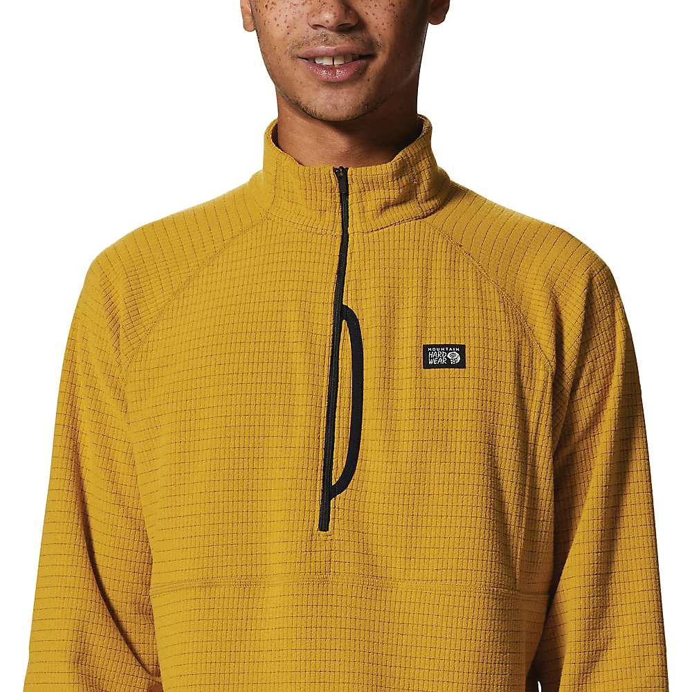 商品Mountain Hardwear|Mountain Hardwear Men's Summit Grid Half Zip Top,价格¥453,第2张图片详细描述