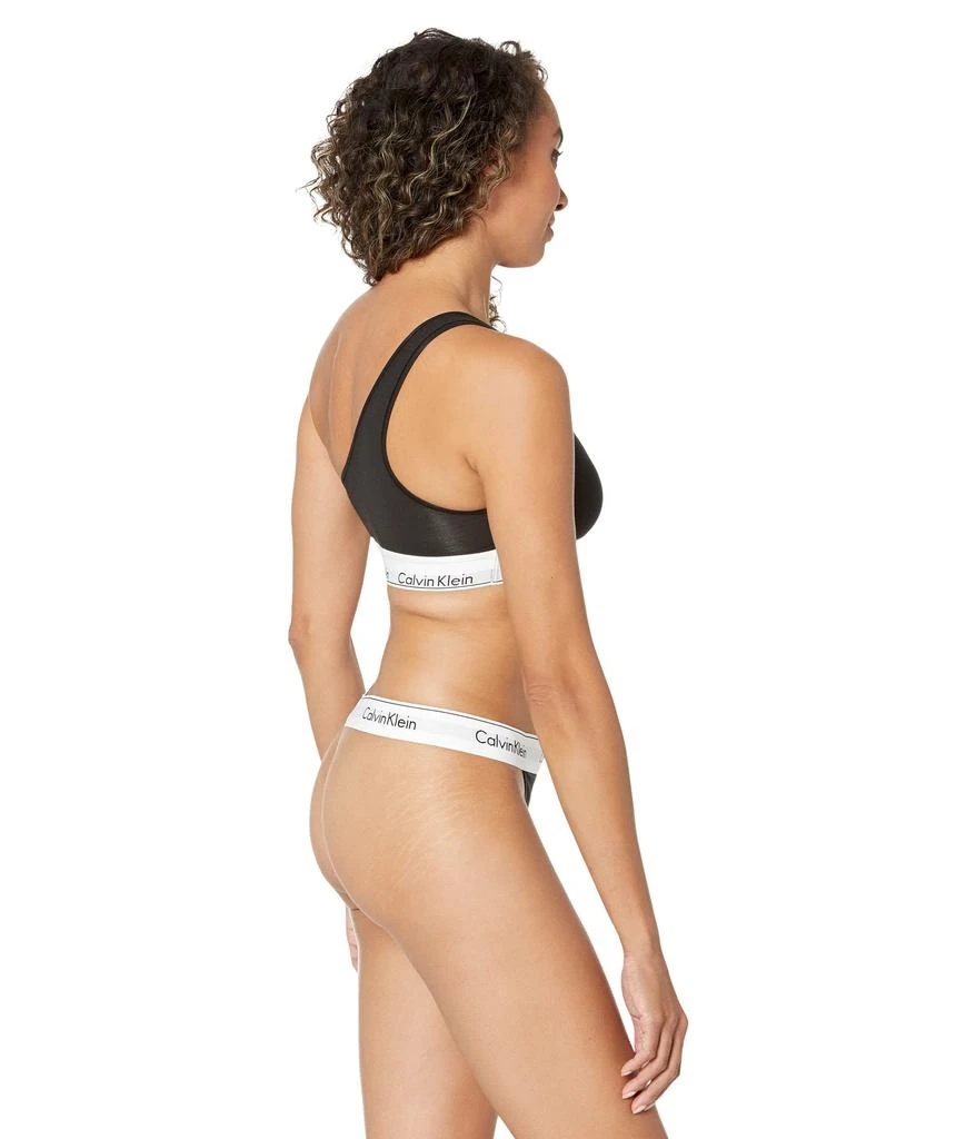商品Calvin Klein|Modern Cotton Unlined Bralette (One Shoulder),价格¥152,第2张图片详细描述