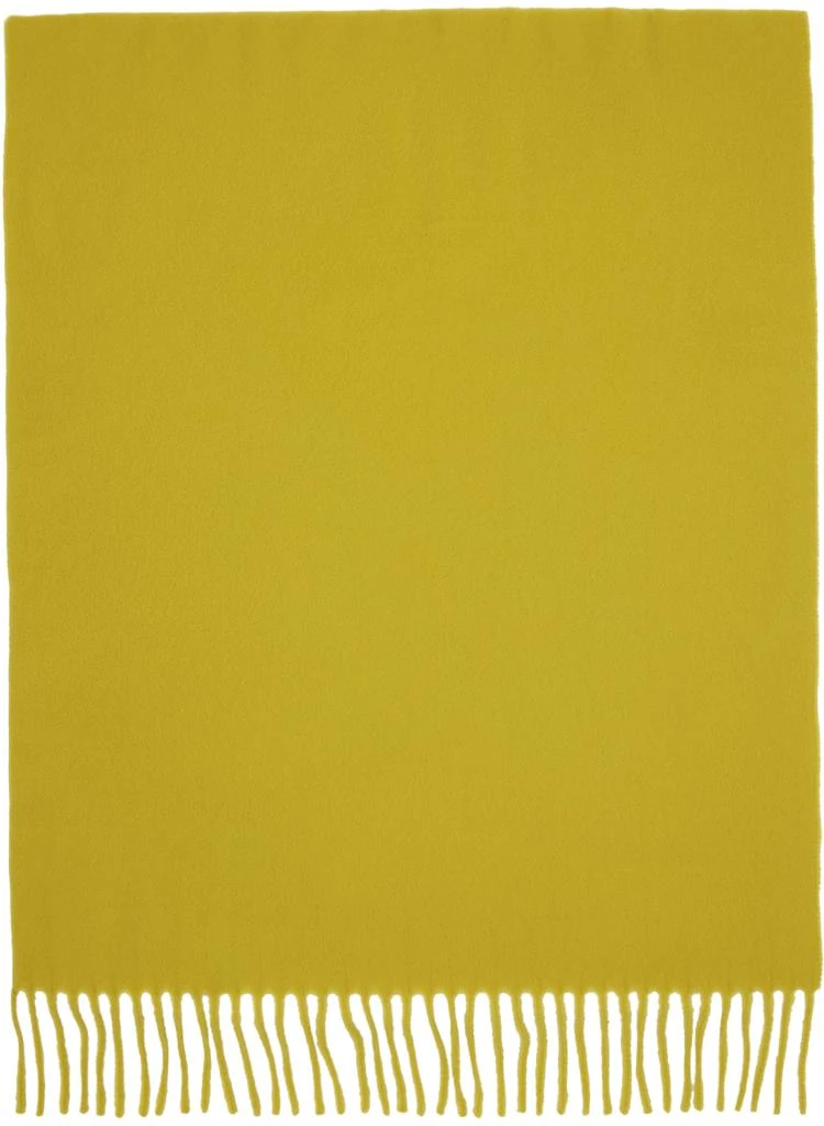 商品Acne Studios|Yellow Oversized Scarf,价格¥1118,第2张图片详细描述