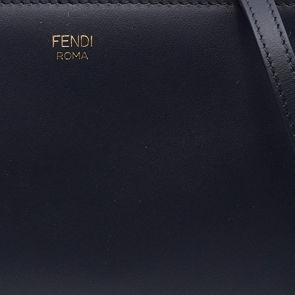 商品Fendi|Fendi Black Leather Pochette Crossbody Bag,价格¥4567,第5张图片详细描述
