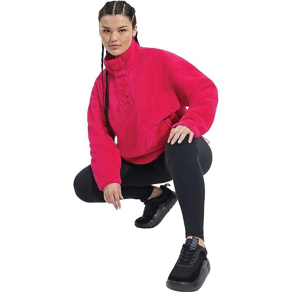 商品UGG|Ugg Women's Atwell Sherpa Half Snap Pullover,价格¥1005,第5张图片详细描述
