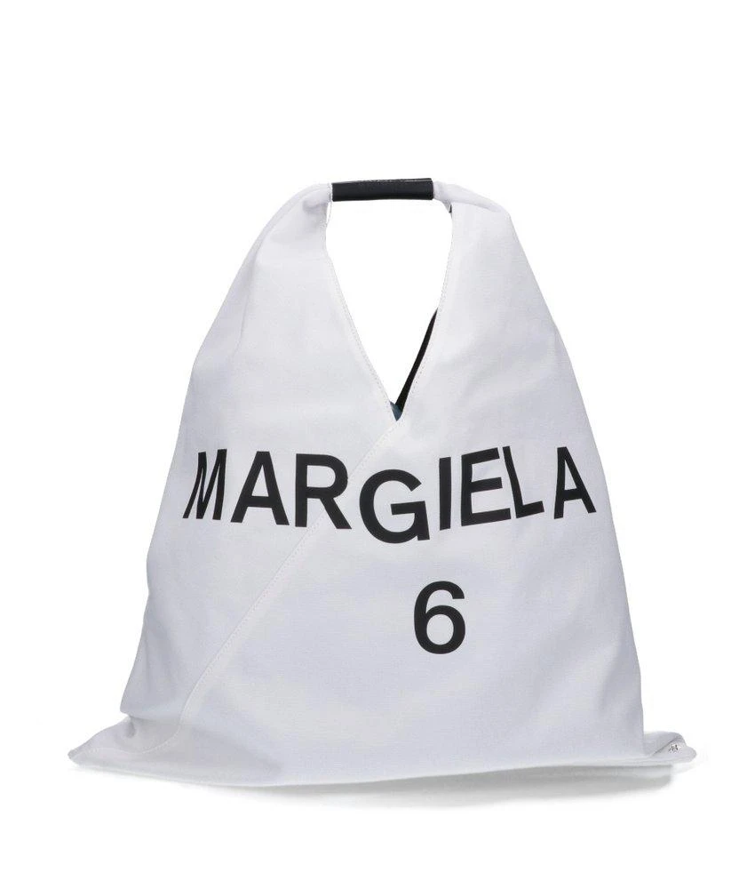商品MAISON MARGIELA|MM6 Maison Margiela Logo Printed Tote Bag,价格¥2580,第1张图片