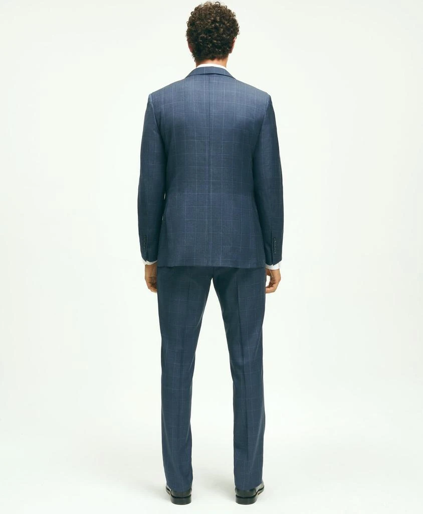 商品Brooks Brothers|Classic Fit Wool Windowpane 1818 Suit,价格¥7551,第2张图片详细描述