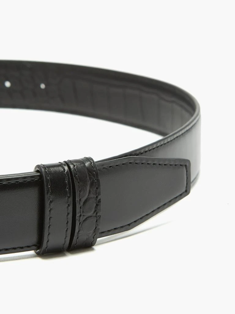 商品Balenciaga|BB-logo leather belt,价格¥4239,第5张图片详细描述