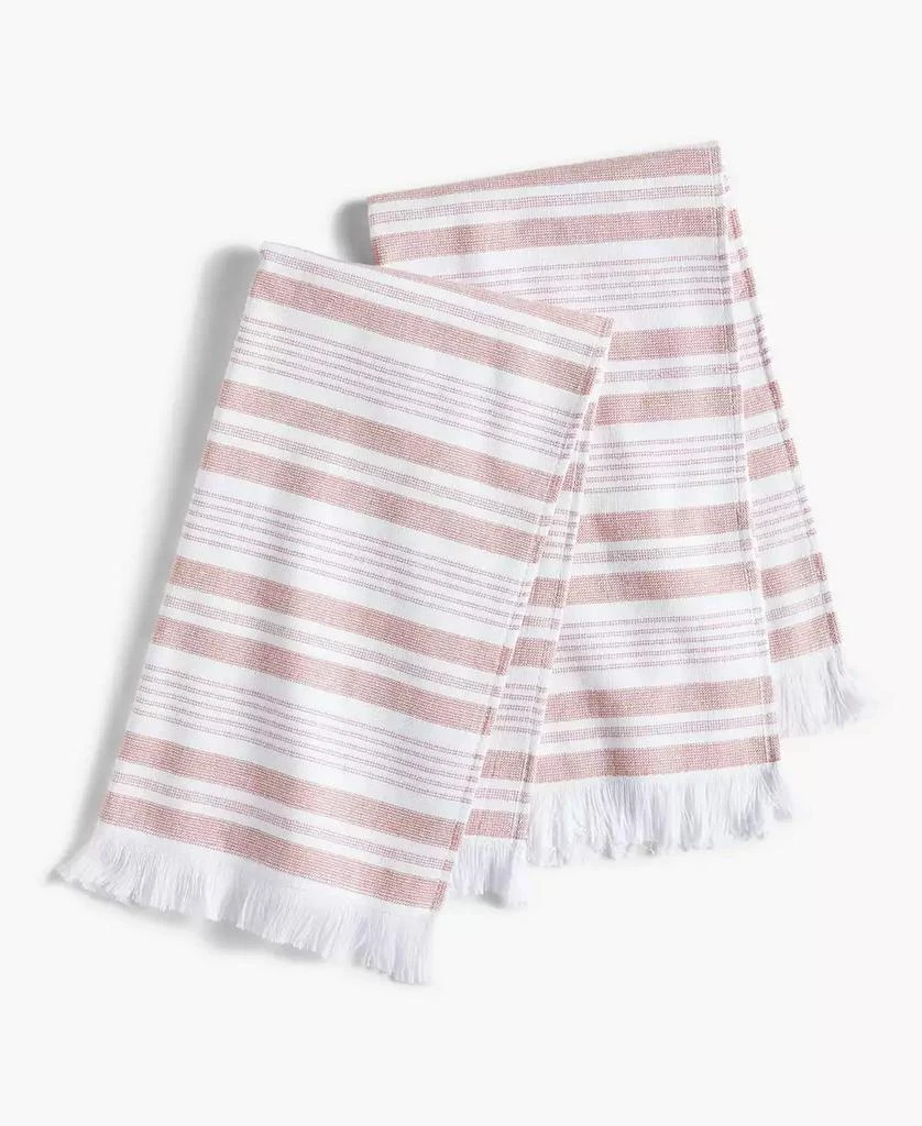 商品Blue Loom|Parker Stripe Kitchen Towel, Set of 2,价格¥263,第1张图片