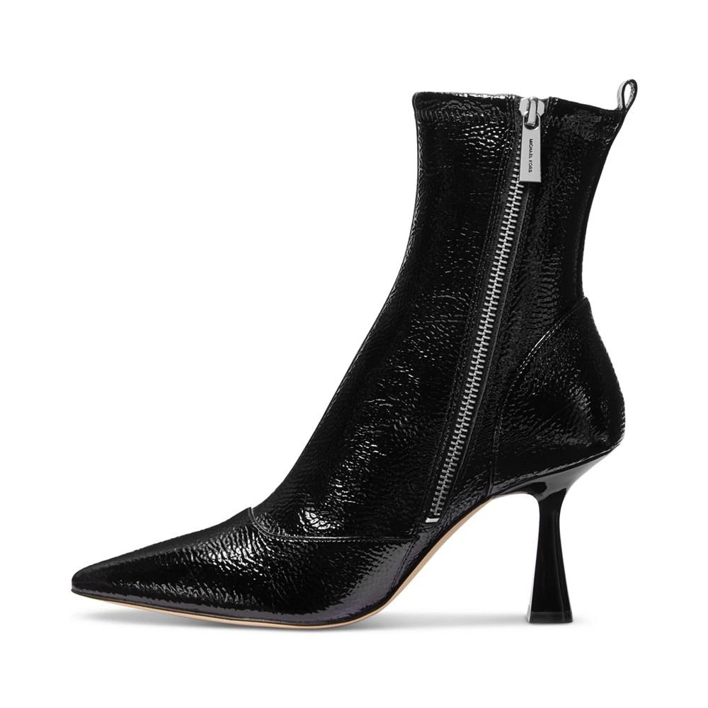 商品Michael Kors|Women's Clara Side-Zip Pointed-Toe Heeled Dress Booties,价格¥637,第4张图片详细描述