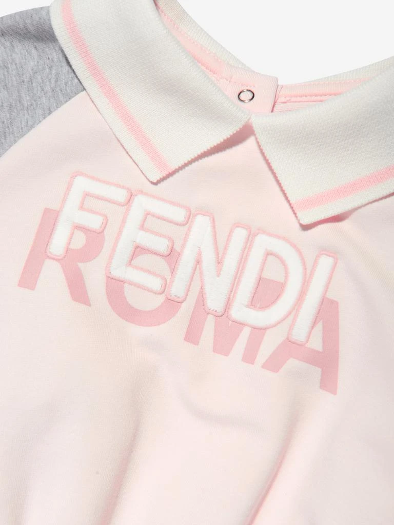 商品Fendi|Fendi Baby Girls Sweater Dress in Pink,价格¥2192,第3张图片详细描述