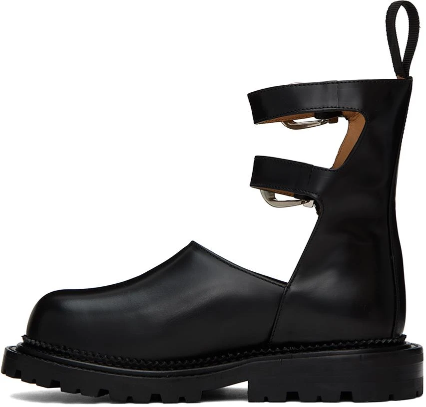商品Toga Pulla|Black Buckle Ankle Boots,价格¥1334,第3张图片详细描述