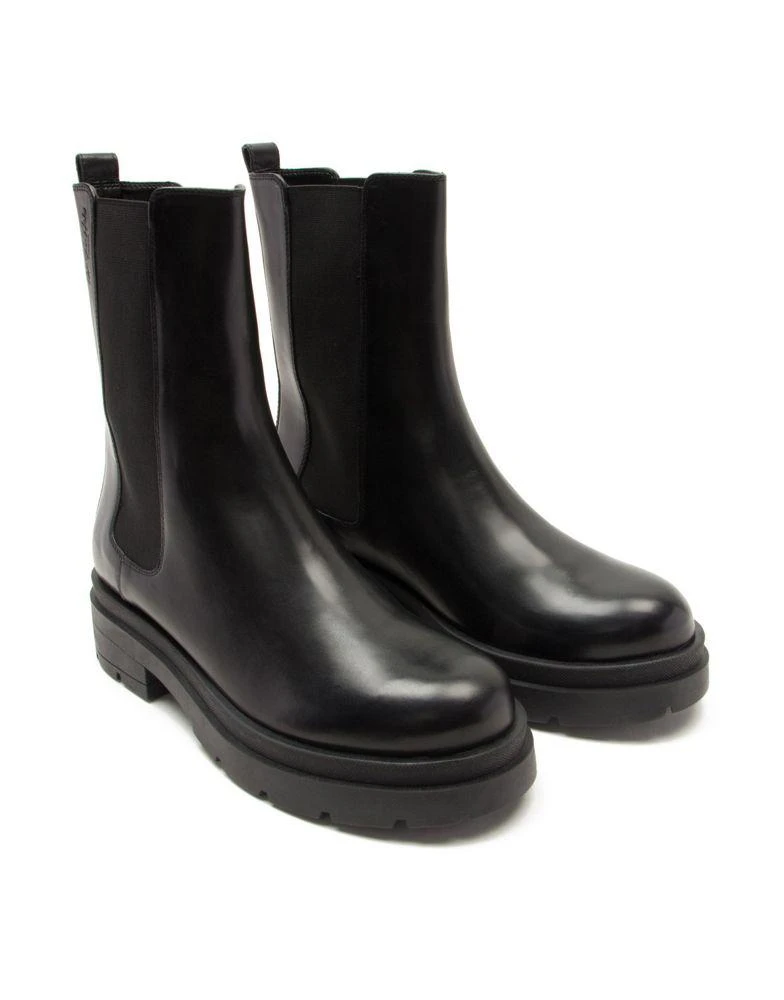 商品Off The Hook|OFF THE HOOK BANK leather long chelsea western boot,价格¥543,第4张图片详细描述