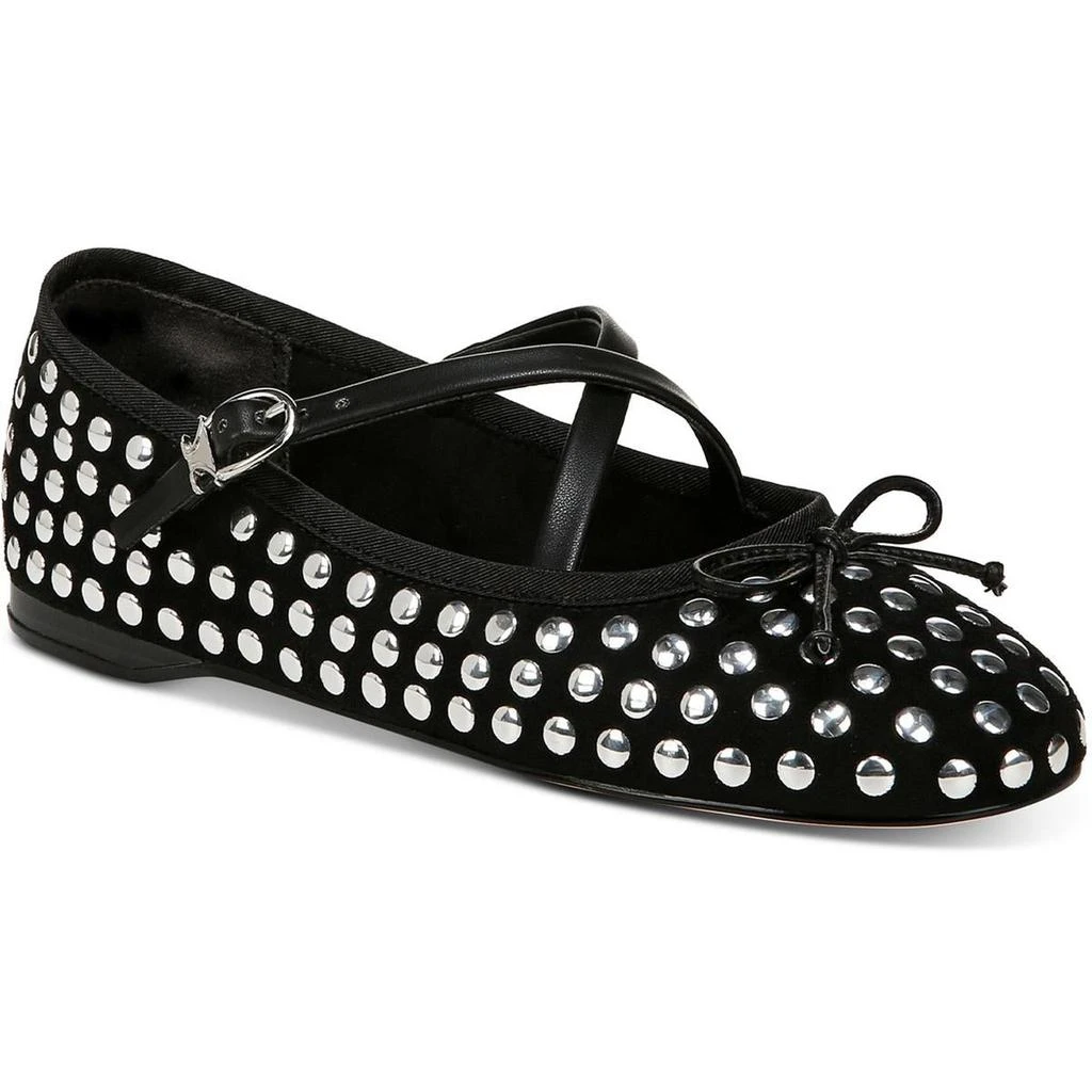 商品Sam Edelman|Circus by Sam Edelman Womens Zuri Studded Cushioned Footbed Ballet Flats,价格¥275,第3张图片详细描述