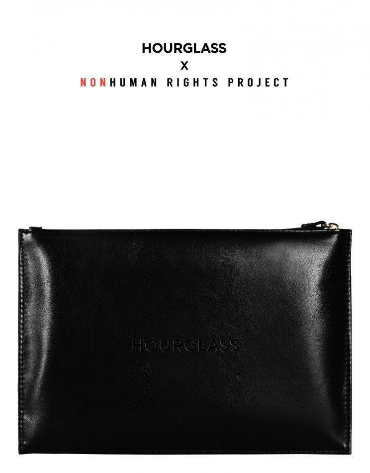 商品HOURGLASS|Vegan Leather Makeup Clutch,价格¥468,第4张图片详细描述