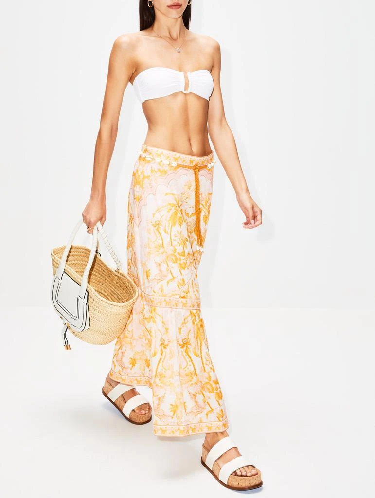 商品Zimmermann|Lyre Frill Hem Skirt,价格¥1214,第3张图片详细描述
