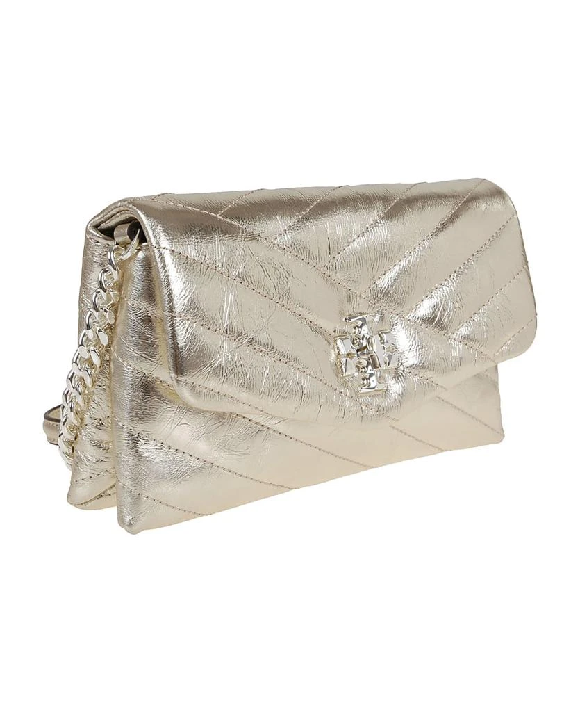 商品Tory Burch|Kira Chevron Metallic Chain Wallet,价格¥3843,第3张图片详细描述