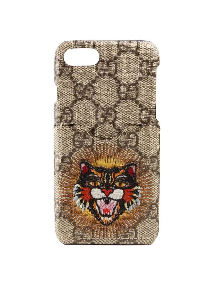 商品Gucci|Cat Print GG iPhone 7 Case,价格¥2399,第1张图片