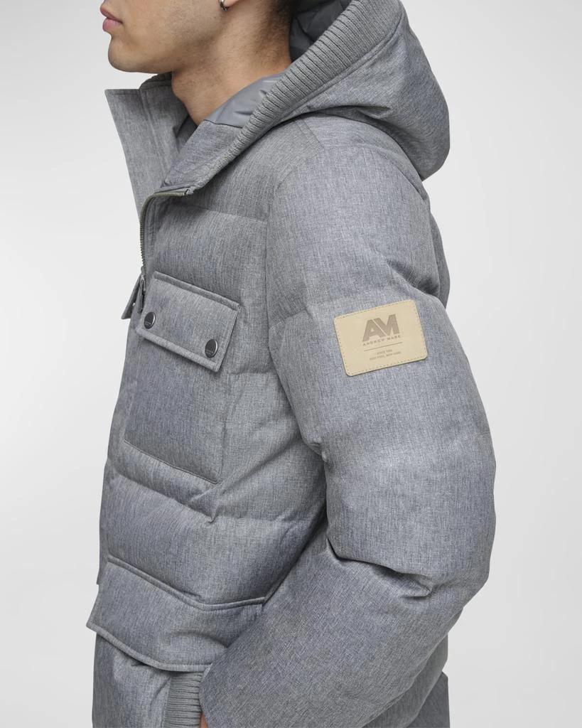 商品Andrew Marc|Men's Amsteg Quilted Down Jacket,价格¥3517,第5张图片详细描述