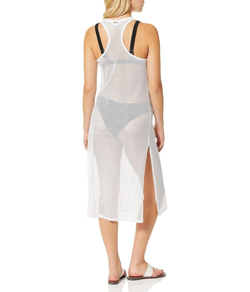 商品Calvin Klein|Women's Standard Solid Maxi Crochet Racerback Cover Up Tank Dress,价格¥706,第2张图片详细描述