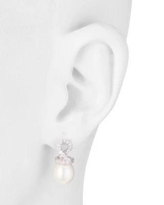 商品Carolee|Cultured Freshwater Pearl & Helix Stud Earrings,价格¥262,第2张图片详细描述