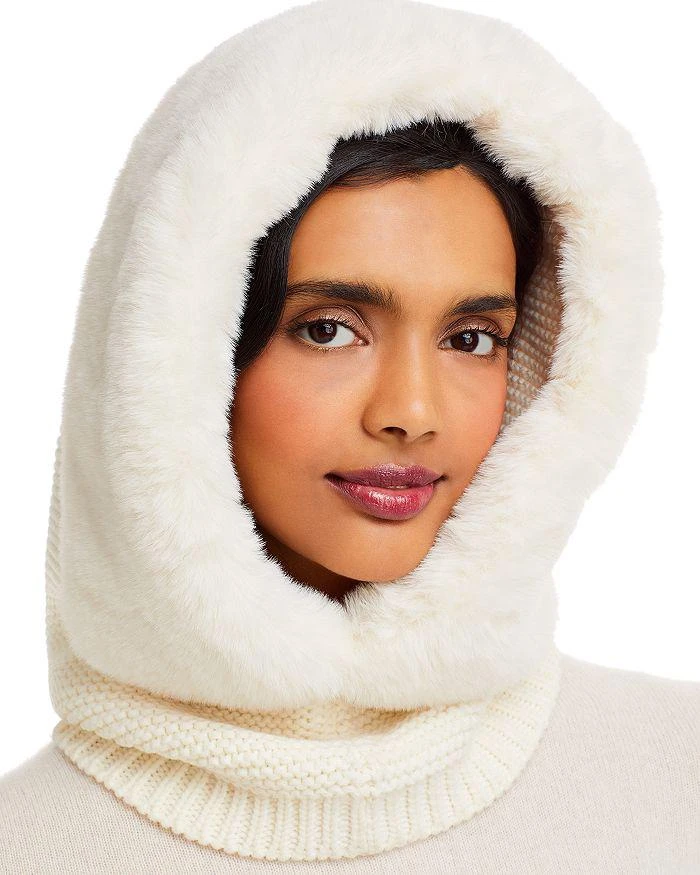 商品Echo Design|Faux-Fur Trim Balaclava,价格¥514,第2张图片详细描述