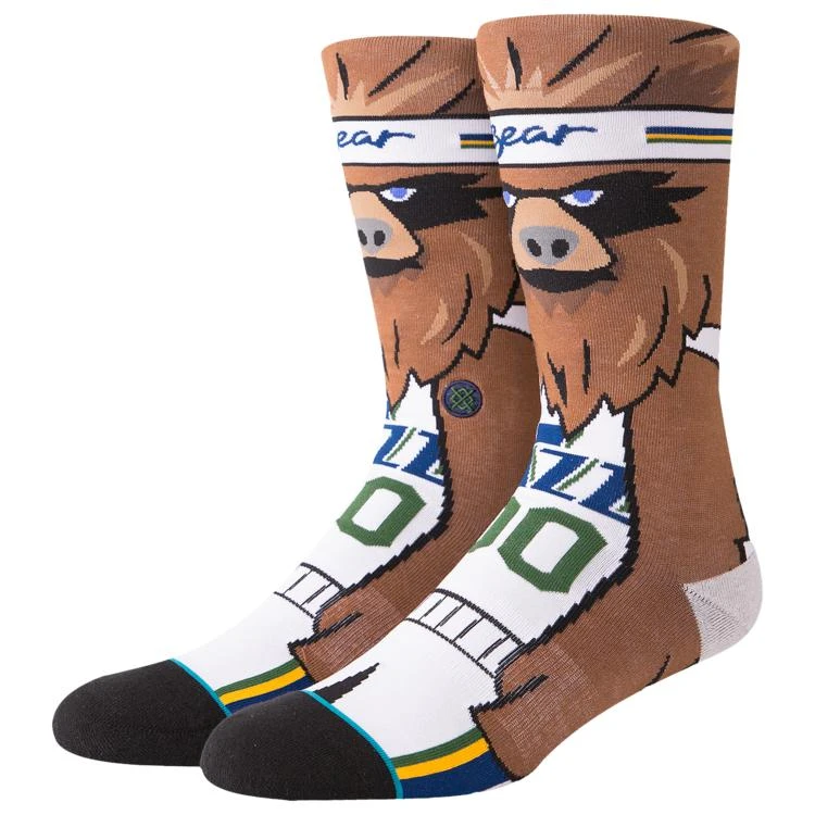 商品Stance|Stance NBA Team Mascot Socks - Men's NBA联名袜,价格¥121,第1张图片