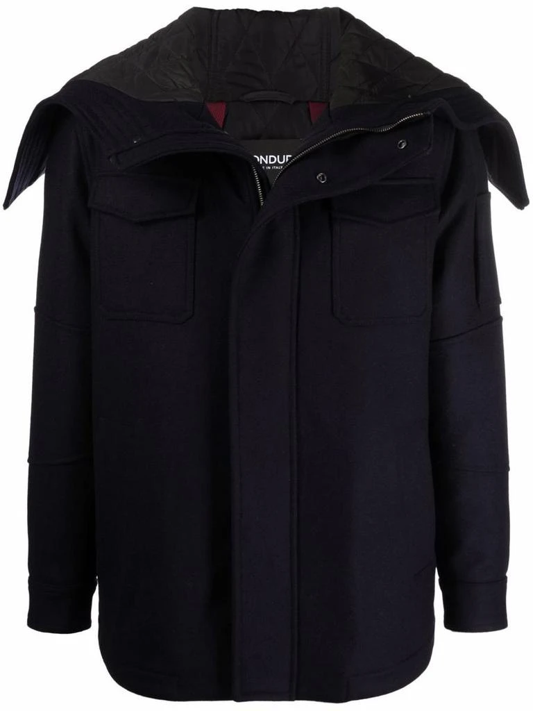 商品DONDUP|DONDUP wool zip-fastened hooded,价格¥3353,第1张图片