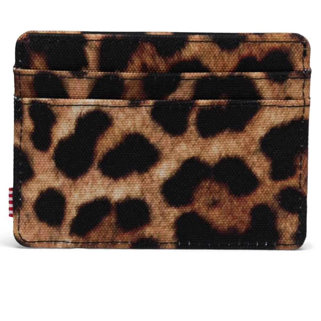 商品Herschel Supply|Charlie RFID Wallet - Leopard Black,价格¥184,第2张图片详细描述