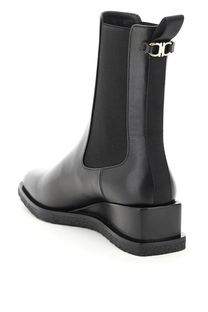 商品Salvatore Ferragamo|Salvatore ferragamo chelsea boots with wedge heel,价格¥3494,第3张图片详细描述