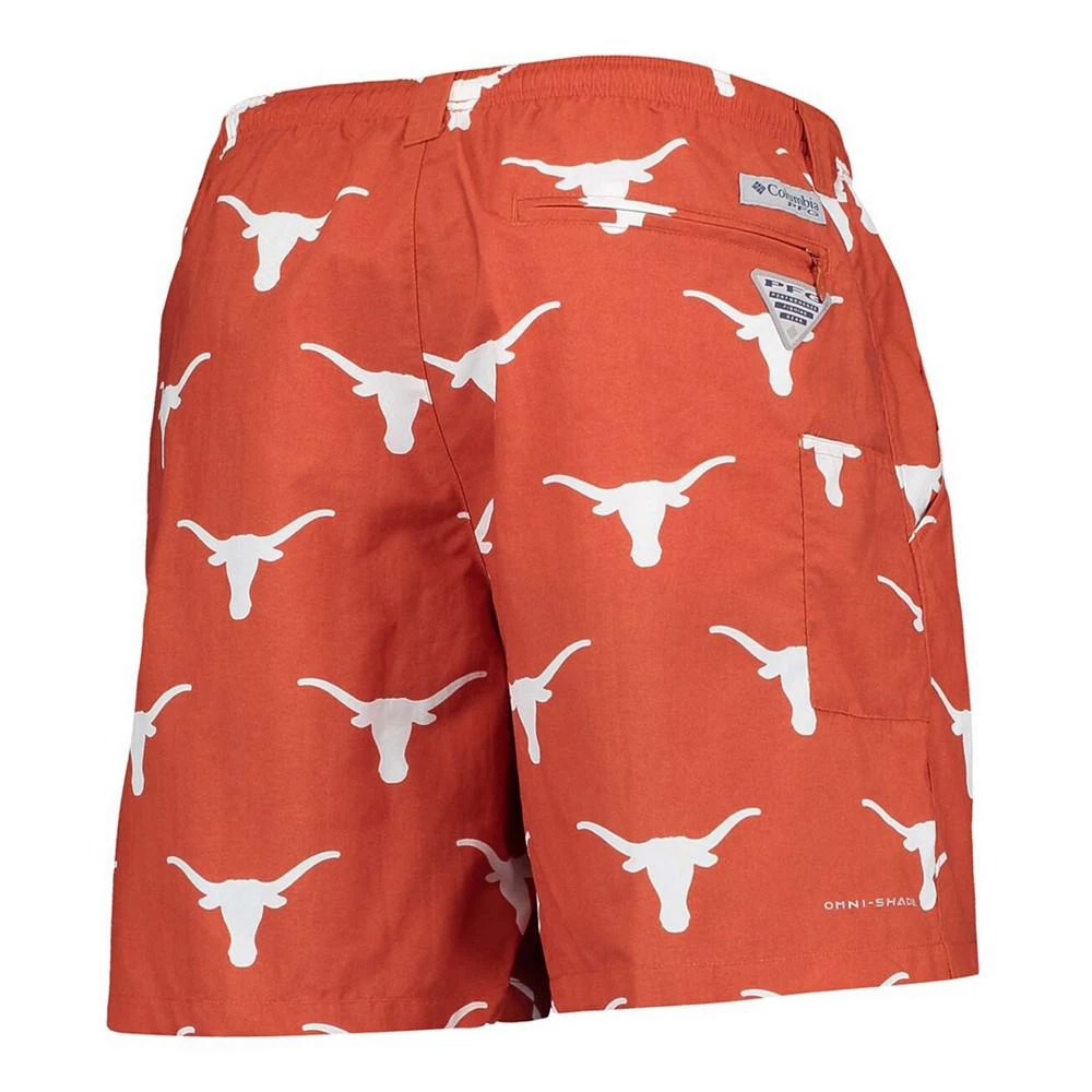商品Columbia|Men's Texas Orange Texas Longhorns PFG Backcast Ii Omni-Shade Hybrid Shorts,价格¥368,第3张图片详细描述
