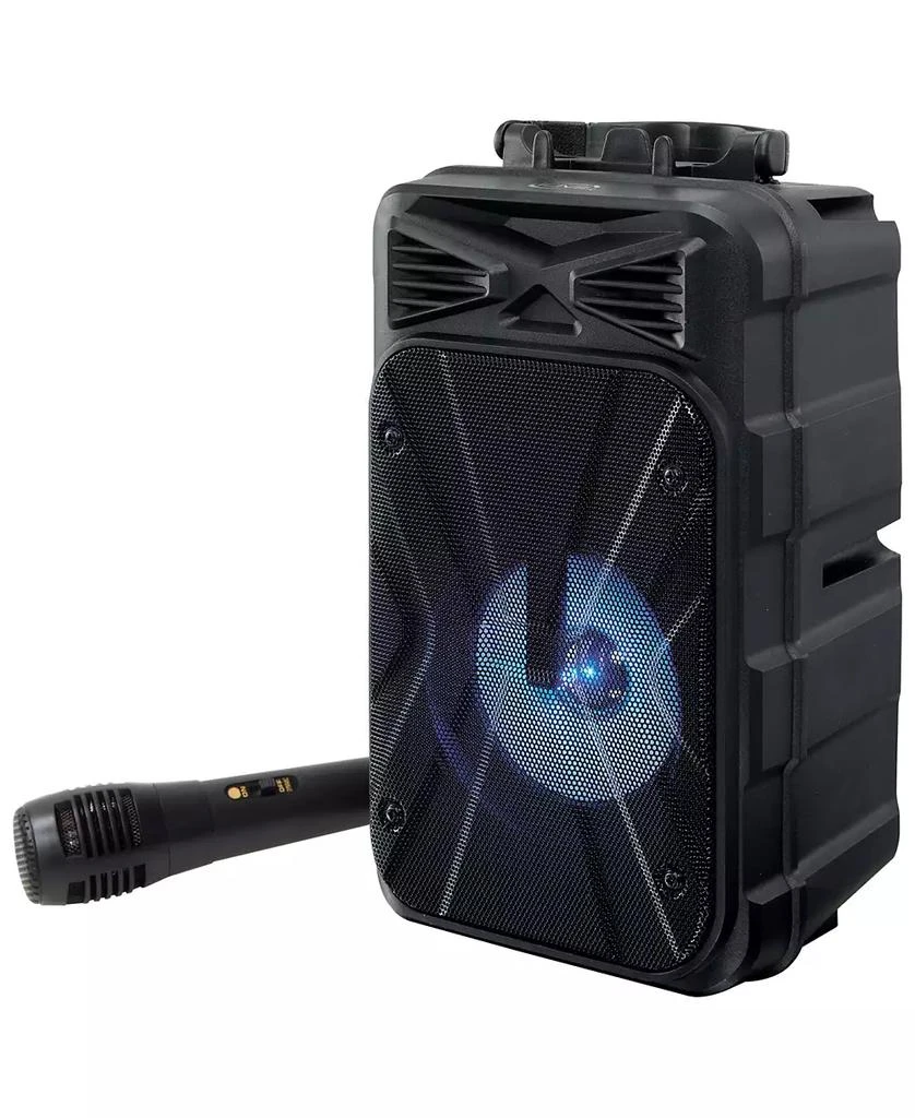 商品iLive|Bluetooth Tailgate Party Karaoke Speaker, 5.91" x 4.84",价格¥187,第1张图片