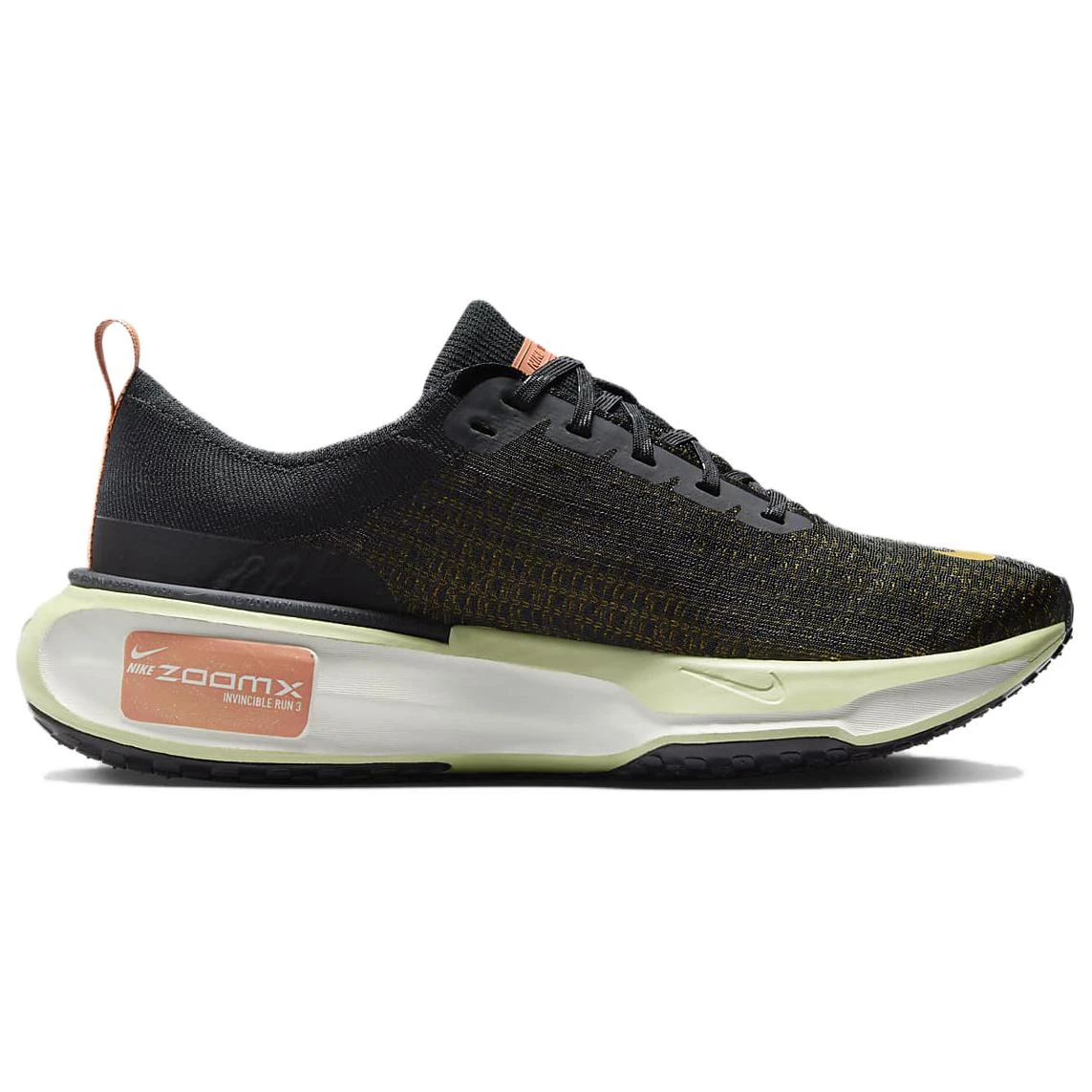 商品[国内直发] NIKE|Invincible 3 舒适透气减震 ZoomX 休闲训练跑步鞋 男款 黑色,价格¥980,第3张图片详细描述