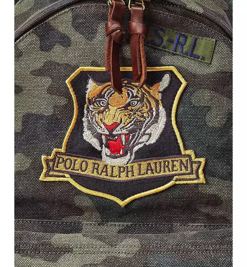 商品Ralph Lauren|Men's Tiger-Patch Camo Canvas Backpack,价格¥908,第2张图片详细描述