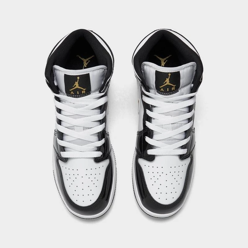 商品Jordan|Boys' Big Kids' Air Jordan 1 Mid SE 篮球鞋,价格¥880,第5张图片详细描述