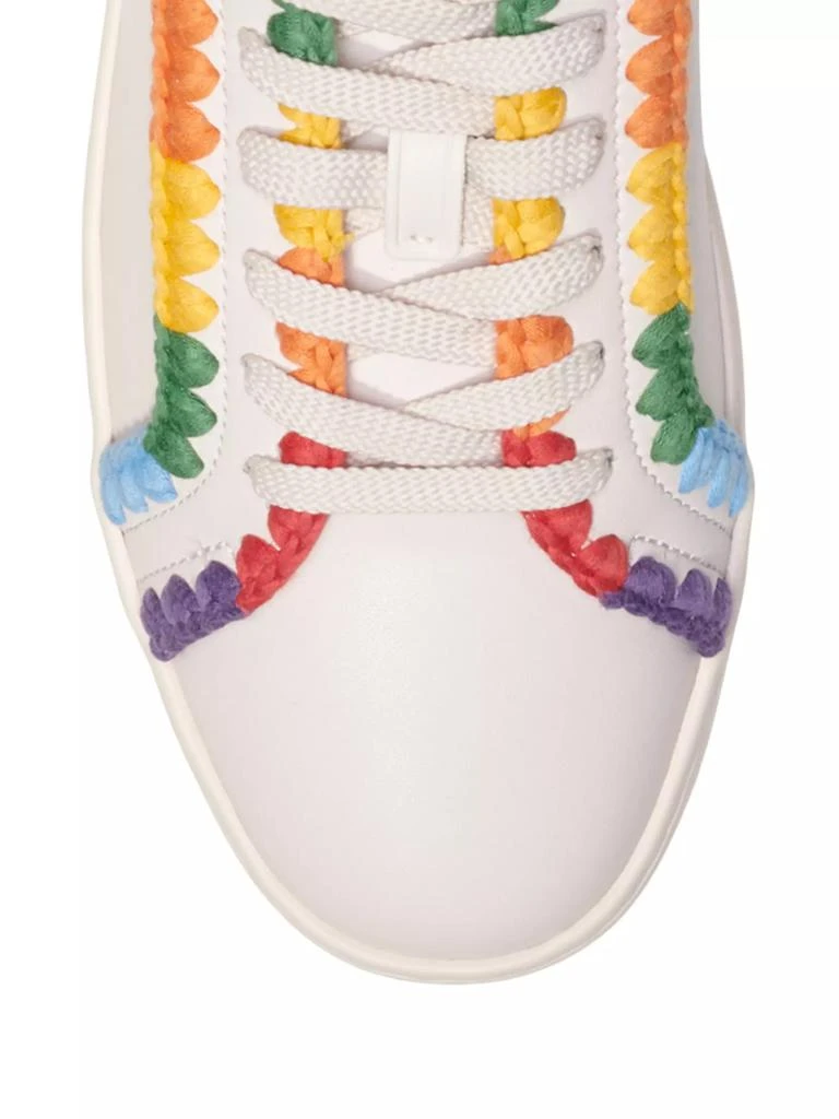 商品Coach|Pride Leather Low-Top Sneakers,价格¥623,第4张图片详细描述