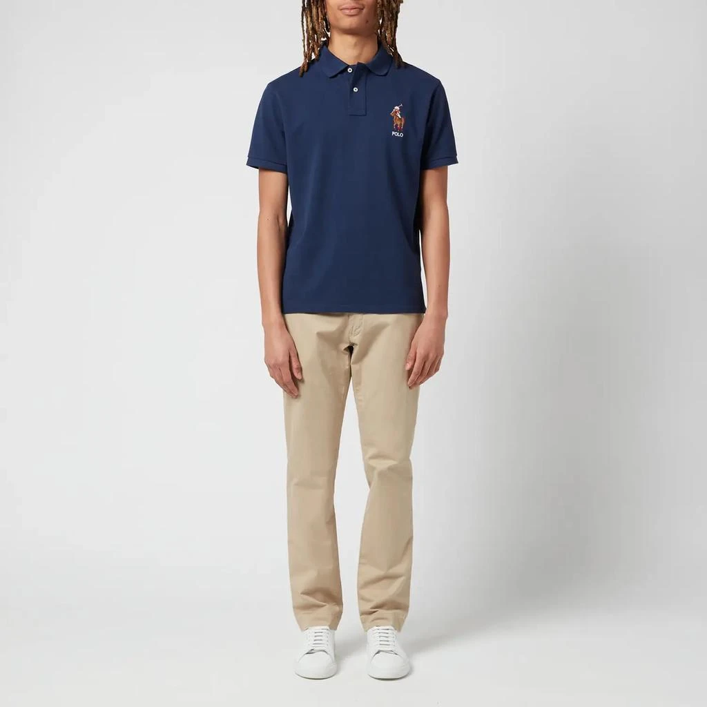 商品Ralph Lauren|Polo Ralph Lauren Men's Bear Logo Polo Shirt,价格¥469,第3张图片详细描述