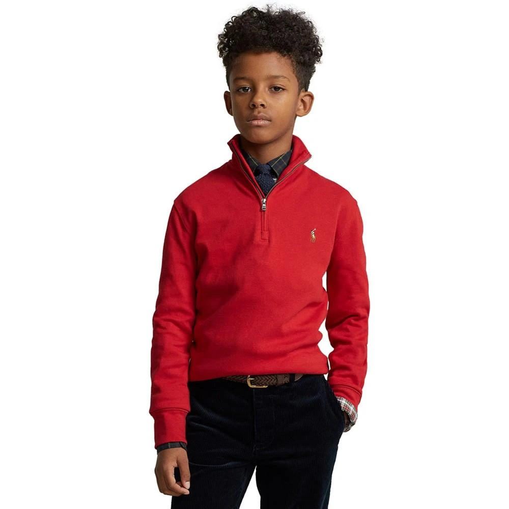 商品Ralph Lauren|大童款全棉套头衫polo衫,价格¥322,第1张图片