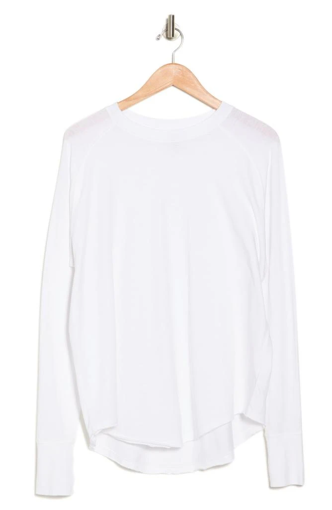 商品Zella|Vintage Wash Relaxed Long Sleeve Tee,价格¥53,第3张图片详细描述