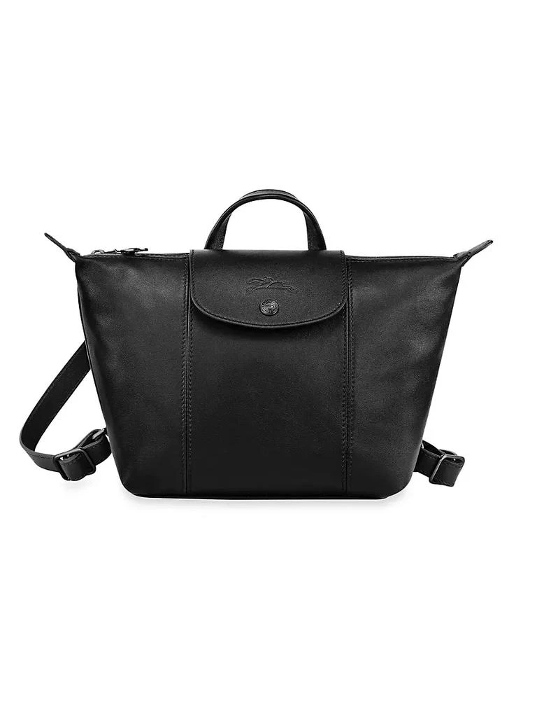 商品Longchamp|Le Pliage Cuir Backpack,价格¥3512,第1张图片