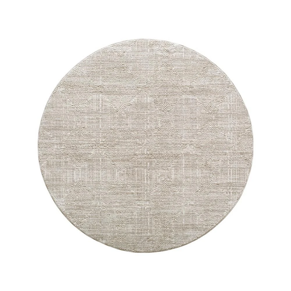 商品Surya|Masterpiece High-Low MPC-2312 7'10" x 7'10" Round Area Rug,价格¥11269,第1张图片
