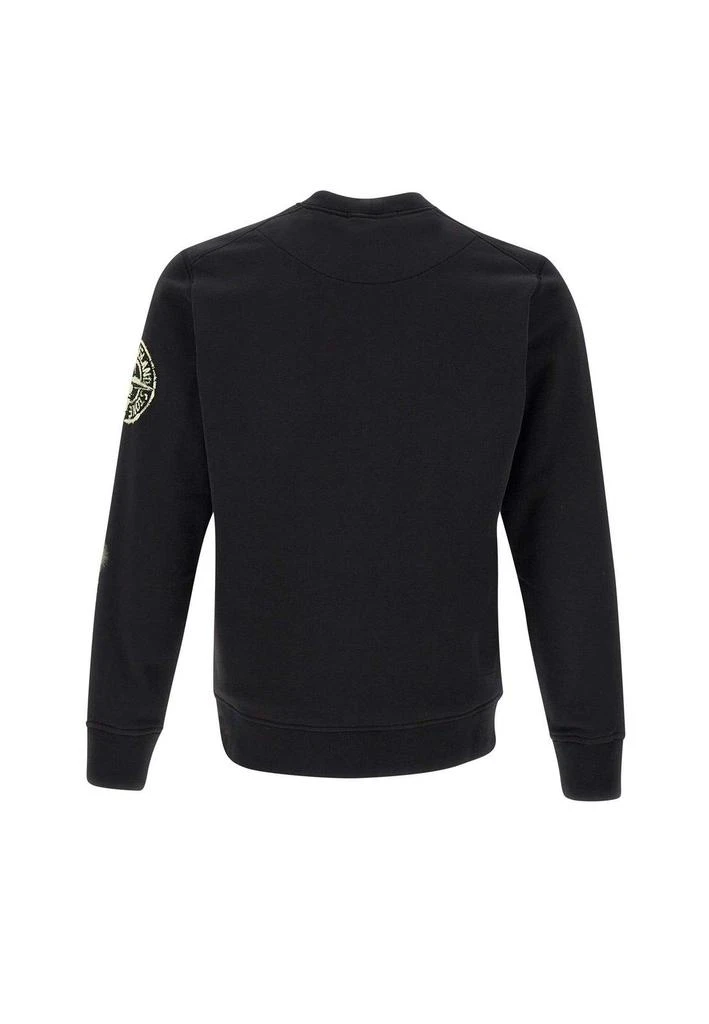 商品Stone Island|Logo Printed Crewneck Sweatshirt,价格¥2629,第2张图片详细描述