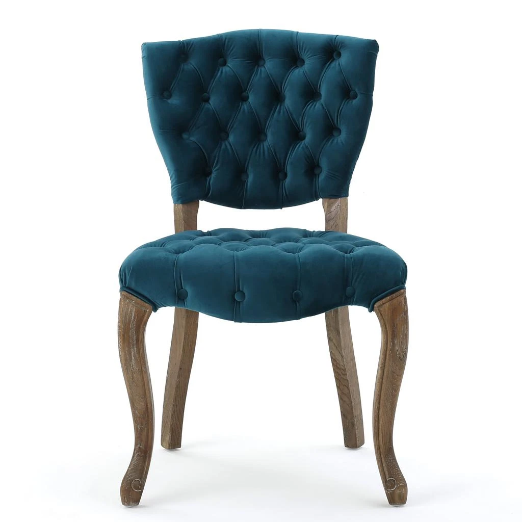 商品Streamdale Furniture|Streamdale KD TUFTED CHAIR (WTHR)(SET OF 2),价格¥4443,第4张图片详细描述
