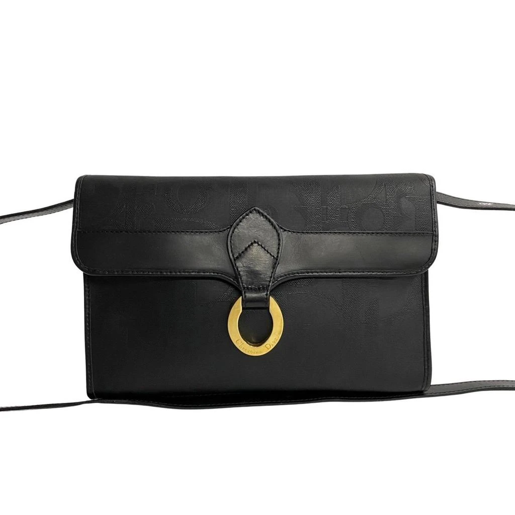 商品[二手商品] Dior|Dior Trotter  Leather Shoulder Bag (Pre-Owned),价格¥6121,第1张图片